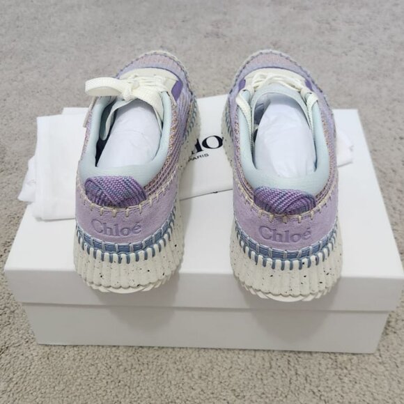 Chloe Nama Platform Women Sneakers  10US / 40EU - Picture 6 of 7